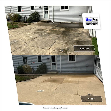 Signs driveway walkways need pressure washing